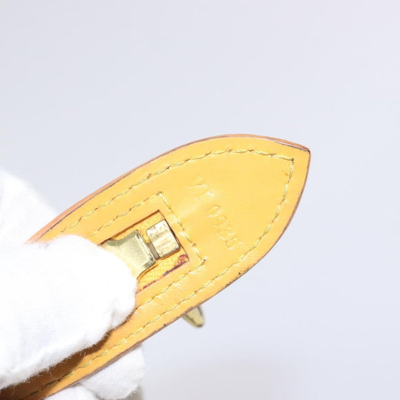 LOUIS VUITTON Epi Saint Jacques Hand Bag Yellow M52279 LV Auth 112251