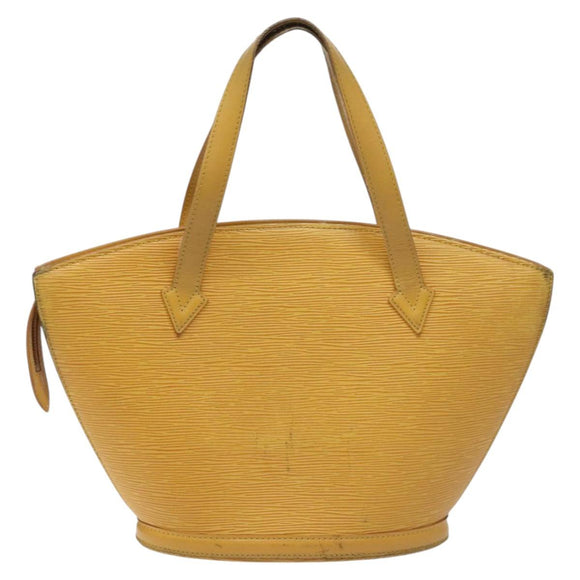 LOUIS VUITTON Epi Saint Jacques Hand Bag Yellow M52279 LV Auth 112251