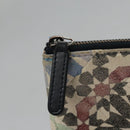 CHANEL Matelasse Clutch Bag Lamb Skin Multicolor CC Auth 112262-13