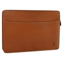 LOUIS VUITTON Epi Pochette Homme Clutch Bag Zipangu Gold M52528 LV Auth 112281-1