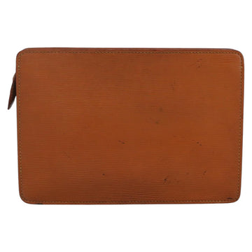 LOUIS VUITTON Epi Pochette Homme Clutch Bag Zipangu Gold M52528 LV Auth 112281 - 0