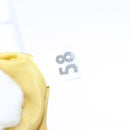 PRADA Accessory Pouch Nylon Yellow Silver Auth 112287-21