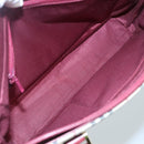 BURBERRY Nova Check Tote Bag Canvas Leather Beige Gold Auth 112299-12