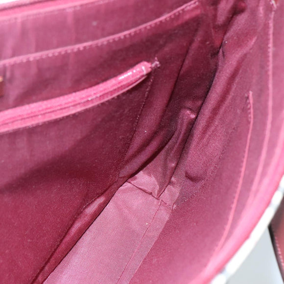 BURBERRY Nova Check Tote Bag Canvas Leather Beige Gold Auth 112299