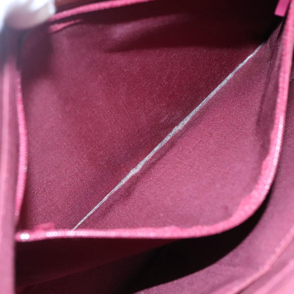 BURBERRY Nova Check Tote Bag Canvas Leather Beige Gold Auth 112299