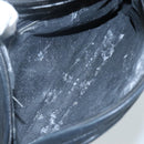 BALLY Clutch Bag Leather Black Gold Auth 112313-10