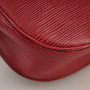 LOUIS VUITTON Epi Saint Cloud GM Shoulder Bag Red M52197 LV Auth 112325-15