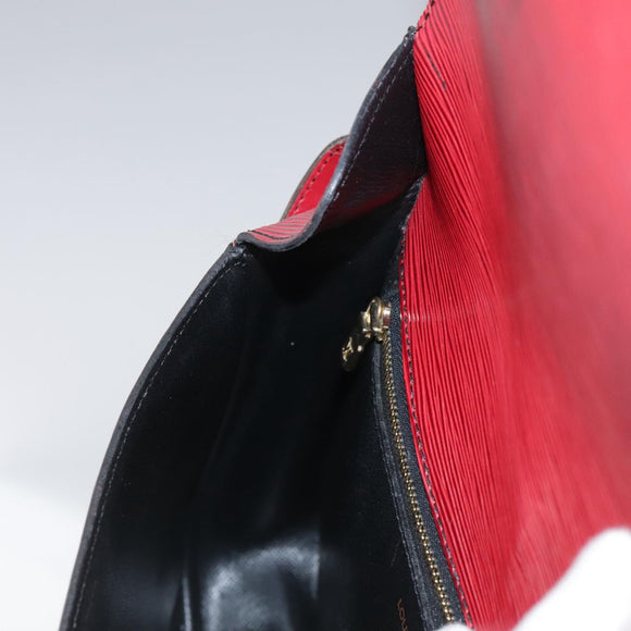 LOUIS VUITTON Epi Saint Cloud GM Shoulder Bag Red M52197 LV Auth 112325
