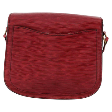LOUIS VUITTON Epi Saint Cloud GM Shoulder Bag Red M52197 LV Auth 112325 - 0