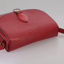 LOUIS VUITTON Epi Saint Cloud GM Shoulder Bag Red M52197 LV Auth 112325-6