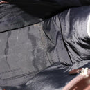 BURBERRY Nova Check Hand Bag Canvas Leather Beige Brown Silver Auth 112330-16