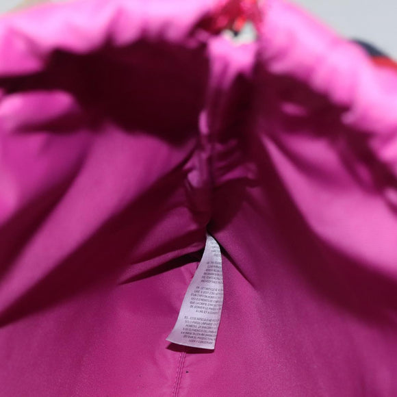 GUCCI GG Supreme Sherry Line Backpack PVC Beige Rainbow 550775 Auth 112335V