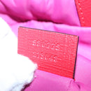 GUCCI GG Supreme Sherry Line Rucksack PVC Beige Rainbow 550775 Auth 112335V-11