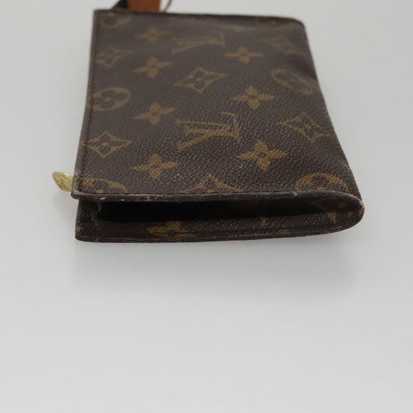LOUIS VUITTON Monogram Bucket PM Accessory Pouch LV Auth 112370