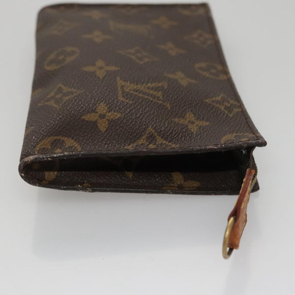 LOUIS VUITTON Monogram Bucket PM Accessory Pouch LV Auth 112370