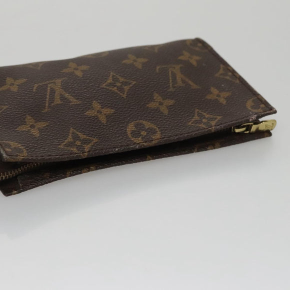 LOUIS VUITTON Monogram Bucket PM Accessory Pouch LV Auth 112370