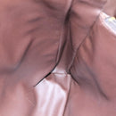 BALLY Quilted Chain Tote Bag Leather Beige Gold Auth 112375-16