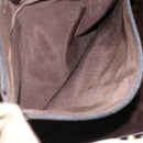 BALLY Quilted Chain Tote Bag Leather Beige Gold Auth 112375-19