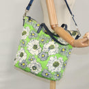 PRADA Hand Bag Nylon 2way Green Auth 112380-30