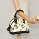 LOUIS VUITTON Vernis Nicolas Ghesquière Alma BB Hand Bag 2way M50419 Auth 112405-26