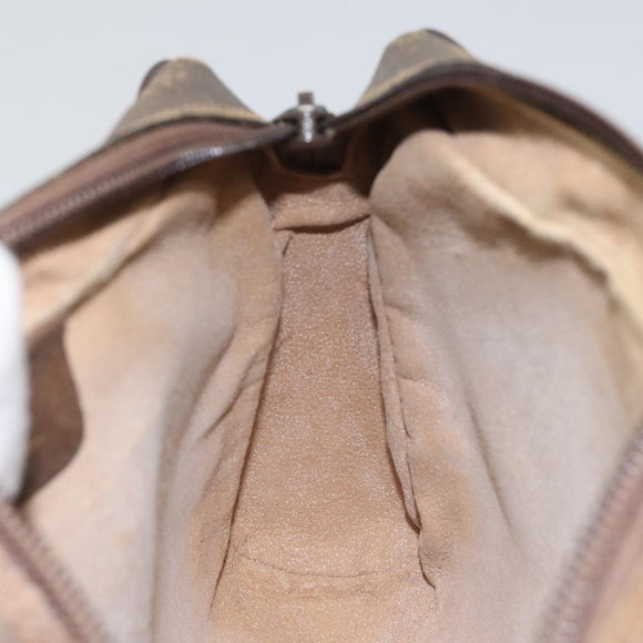 GUCCI GG Supreme Web Sherry Line Clutch Bag PVC Beige 89 01 012 Auth 112453