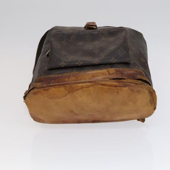 LOUIS VUITTON Monogram Montsouris GM Backpack M51135 LV Auth 112463