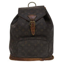 LOUIS VUITTON Monogram Montsouris GM Backpack M51135 LV Auth 112463-13