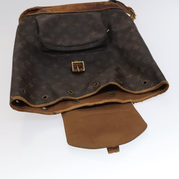 LOUIS VUITTON Monogram Montsouris GM Backpack M51135 LV Auth 112463