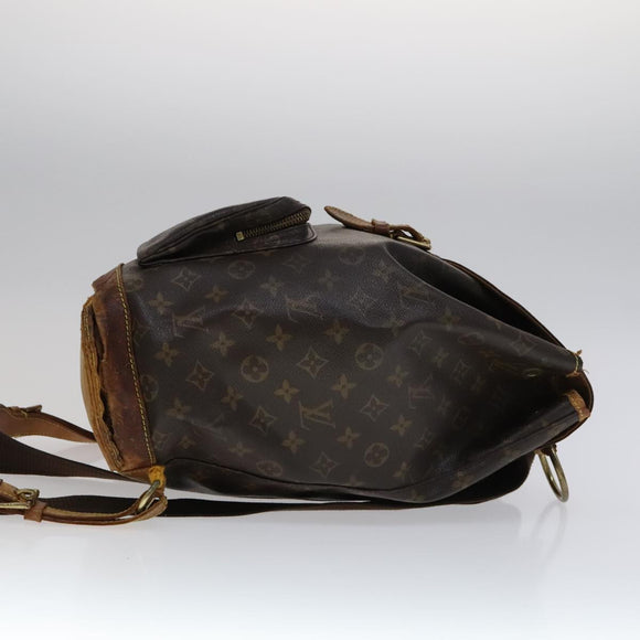 LOUIS VUITTON Monogram Montsouris GM Backpack M51135 LV Auth 112463