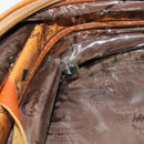 MCM Vicetos Logogram Backpack PVC Leather Brown Gold gold Auth 112468-11