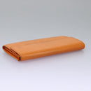 LOUIS VUITTON Epi Porte MonnaieCredit Wallet Orange Mandarin M6359H Auth 112485-5