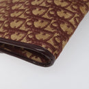 Christian Dior Trotter Canvas Shoulder Bag Red Auth 112495-13
