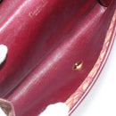 Christian Dior Trotter Canvas Shoulder Bag Red Auth 112495-17