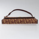 Christian Dior Trotter Canvas Shoulder Bag Red Auth 112495-9