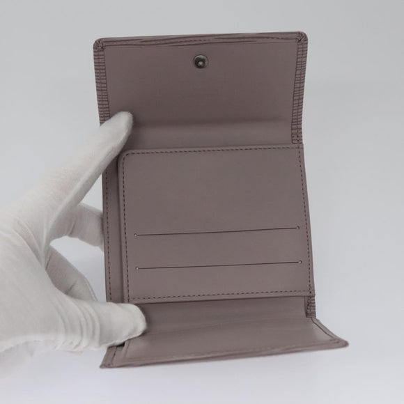 LOUIS VUITTON Epi Portefeuille Elise Wallet Lilac LV Auth 112525