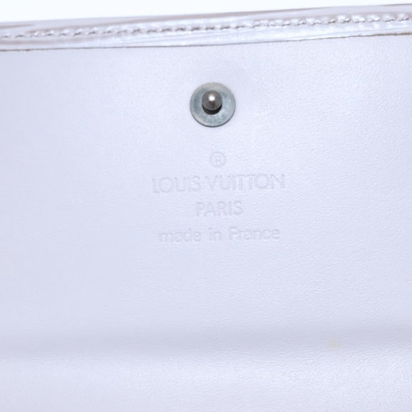 LOUIS VUITTON Epi Portefeuille Elise Wallet Lilac LV Auth 112525
