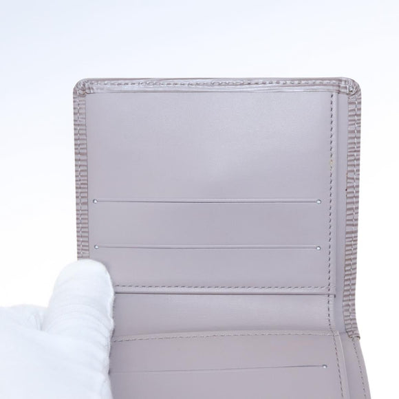 LOUIS VUITTON Epi Portefeuille Elise Wallet Lilac LV Auth 112525