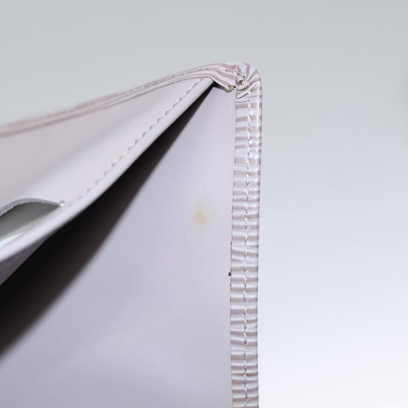 LOUIS VUITTON Epi Portefeuille Elise Wallet Lilac LV Auth 112525