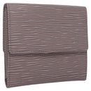 LOUIS VUITTON Epi Portefeuille Elise Wallet Lilac LV Auth 112525-1
