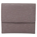 LOUIS VUITTON Epi Portefeuille Elise Wallet Lilac LV Auth 112525-13