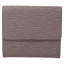 LOUIS VUITTON Epi Portefeuille Elise Wallet Lilac LV Auth 112525-2