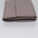 LOUIS VUITTON Epi Portefeuille Elise Wallet Lilac LV Auth 112525-3