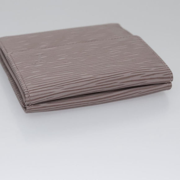 LOUIS VUITTON Epi Portefeuille Elise Wallet Lilac LV Auth 112525