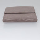 LOUIS VUITTON Epi Portefeuille Elise Wallet Lilac LV Auth 112525-6