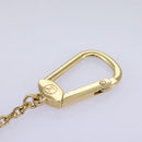 LOUIS VUITTON Porte Cles Cannes Key Holder metal Gold M65383 LV Auth 112527-11