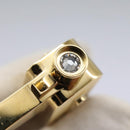 LOUIS VUITTON Porte Cles Cannes Key Holder metal Gold M65383 LV Auth 112527-13