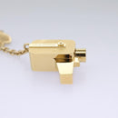 LOUIS VUITTON Porte Cles Cannes Key Holder metal Gold M65383 LV Auth 112527-4