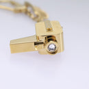 LOUIS VUITTON Porte Cles Cannes Key Holder metal Gold M65383 LV Auth 112527-5