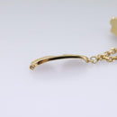 LOUIS VUITTON Porte Cles Cannes Key Holder metal Gold M65383 LV Auth 112527-8