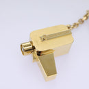 LOUIS VUITTON Porte Cles Cannes Key Holder metal Gold M65383 LV Auth 112527-9